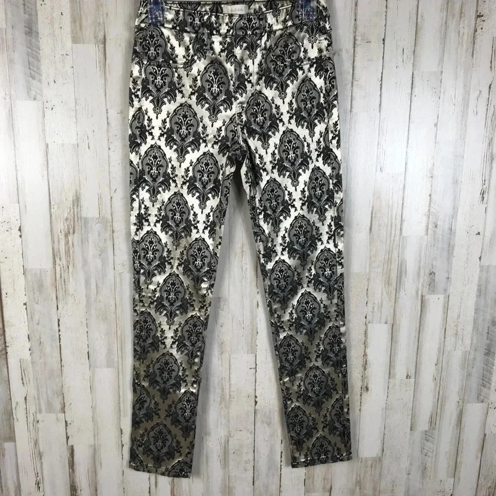 Altar’d State Golden Jacquard Tribal Pants Jegging